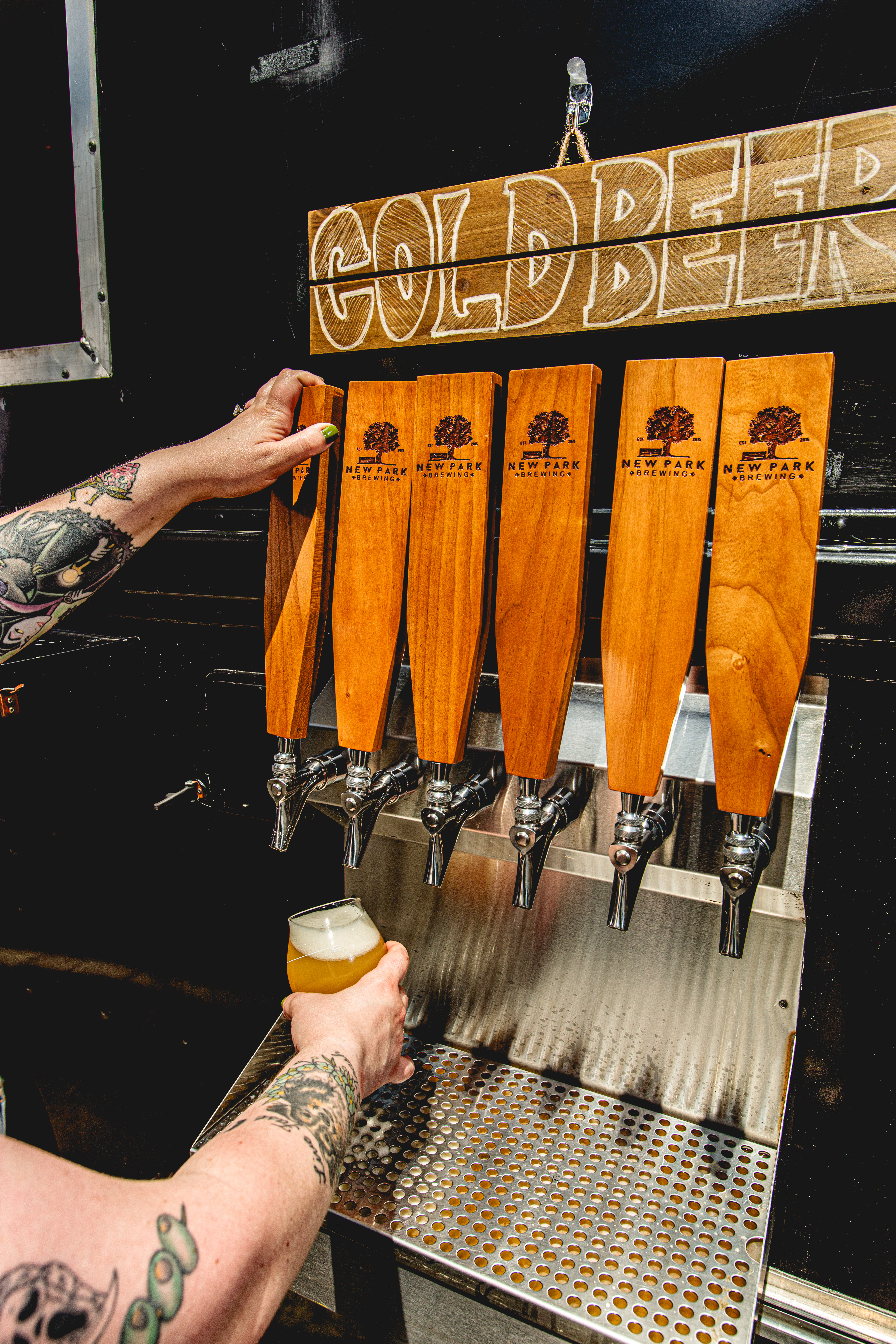 Food Truck Beer Taps